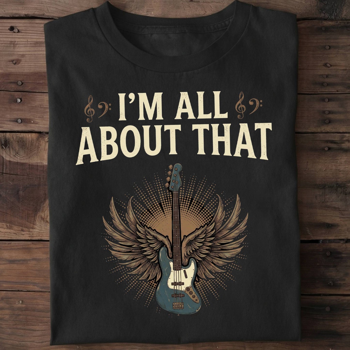 All About That Bass Tee - The Music Frontiers