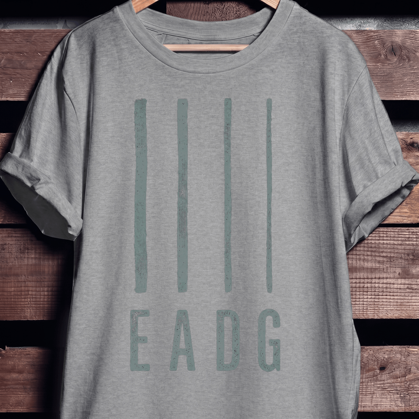 EADG Bass Strings Graphic Tee - The Music Frontiers