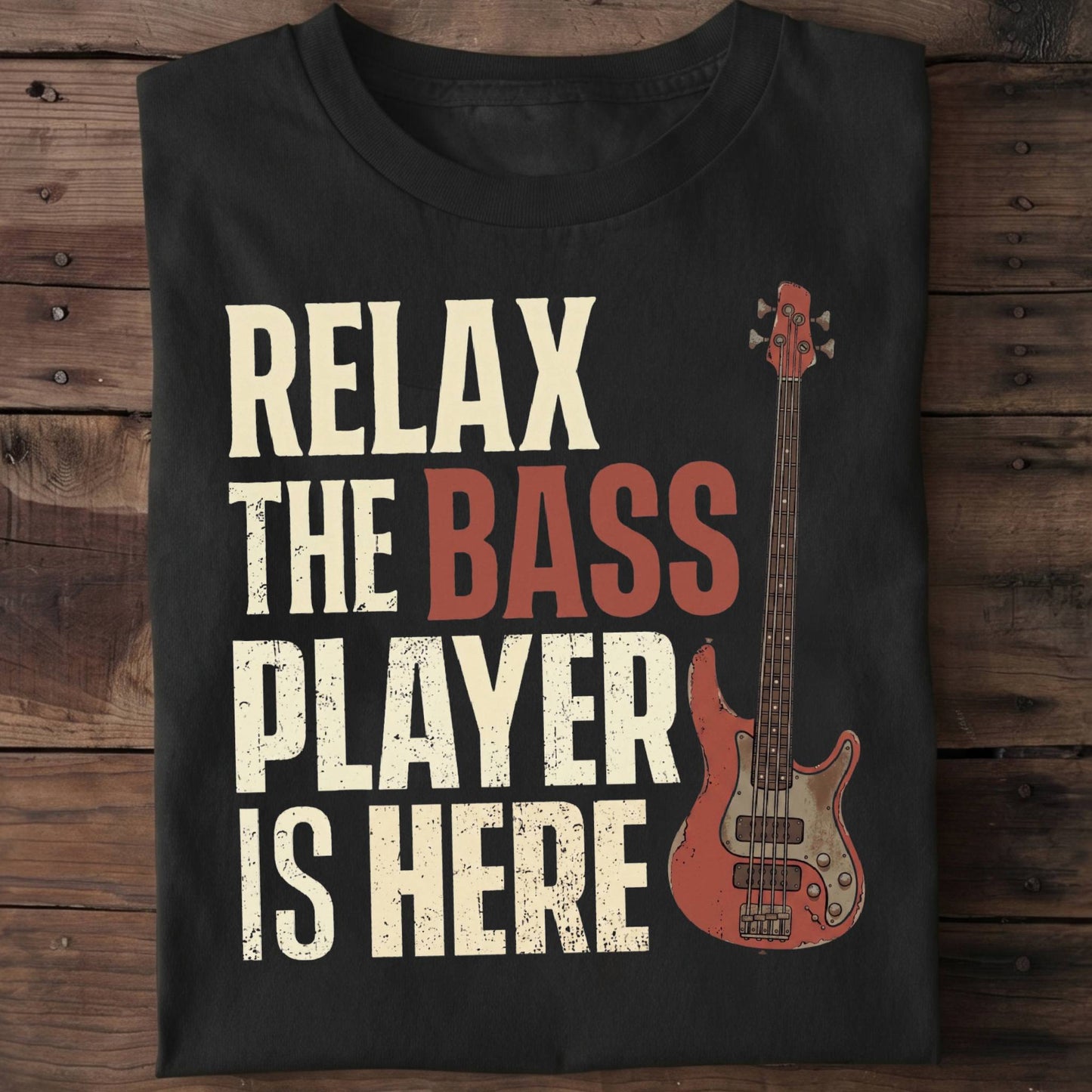 Relax The Bass Player Here - The Music Frontiers