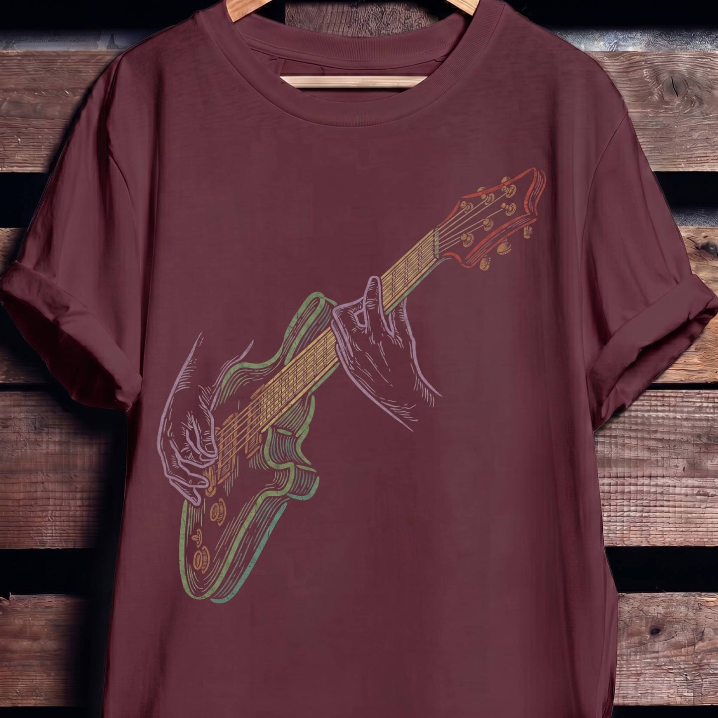 5 String Bass Player Tee - The Music Frontiers