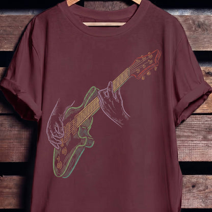 5 String Bass Player Tee - The Music Frontiers