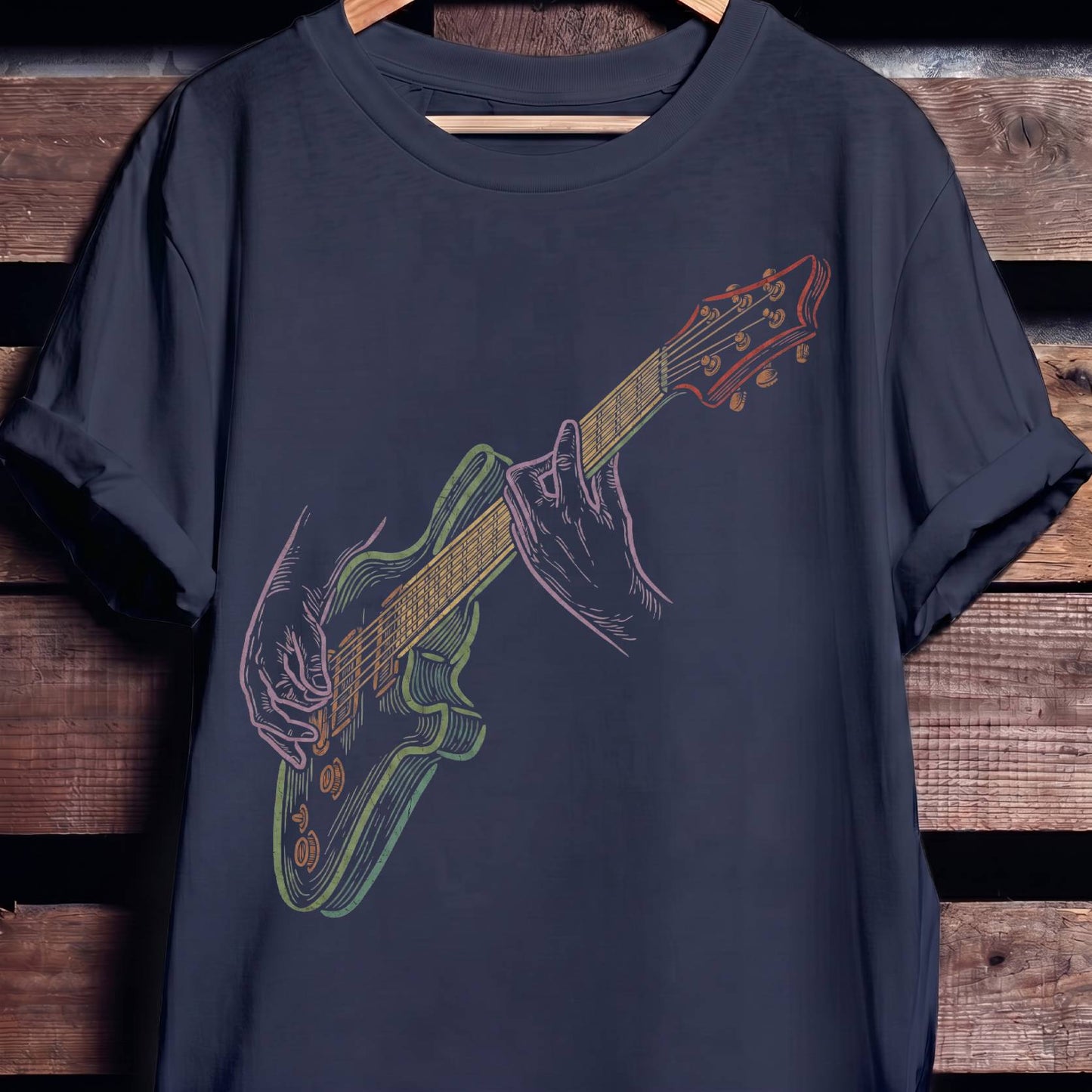 5 String Bass Player Tee - The Music Frontiers