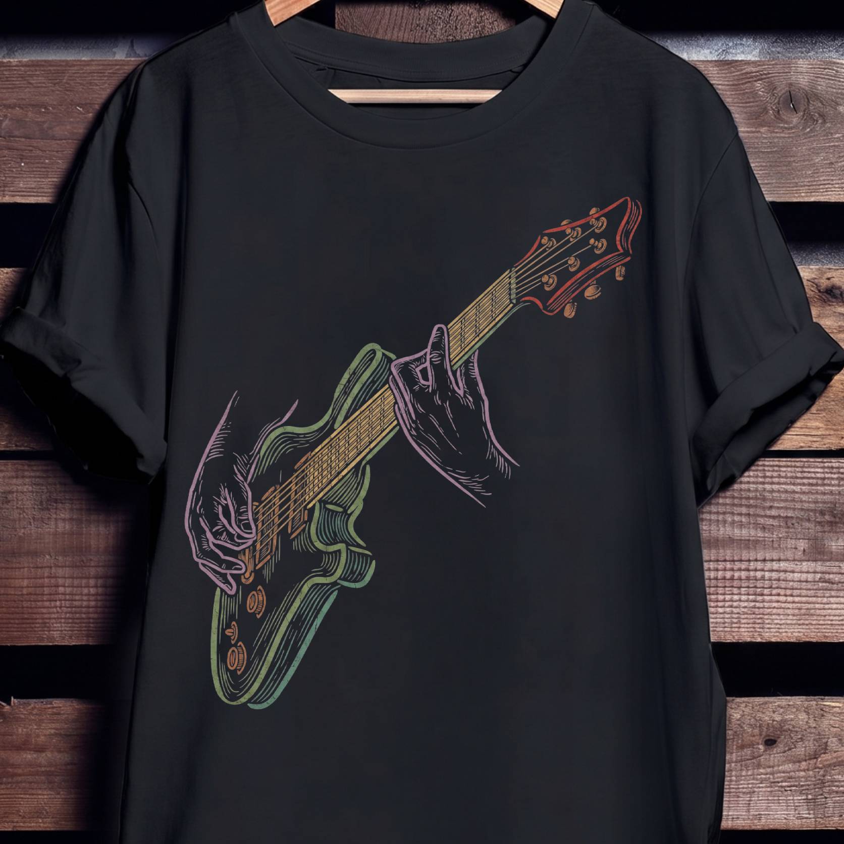 5 String Bass Player Tee - The Music Frontiers