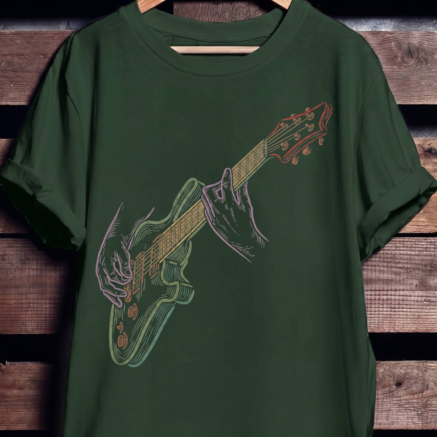 5 String Bass Player Tee - The Music Frontiers