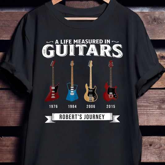 A Life Measured by Guitars: Remastered in Full Color. Personalized From Acoustic, Electric To Bass Guitar - The Music Frontiers