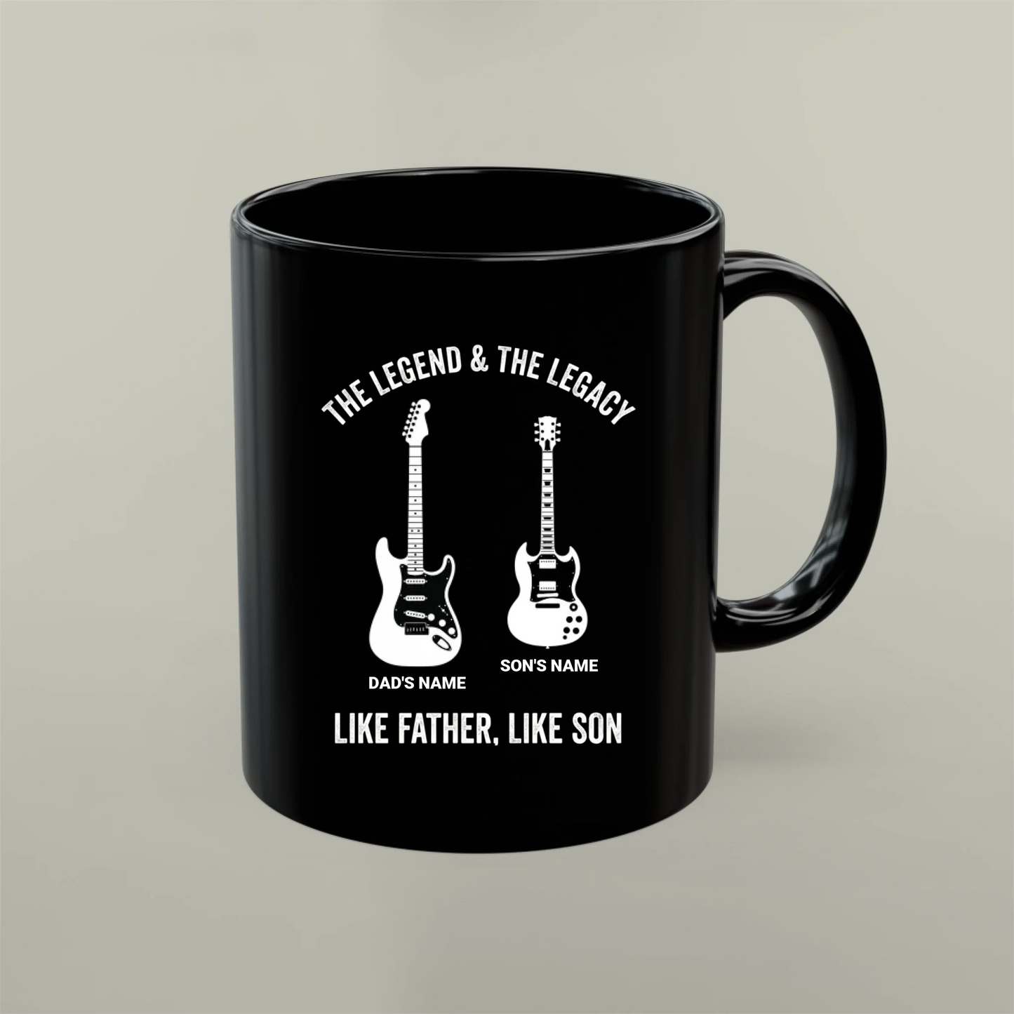 Like Father Like Son Guitar Legacy