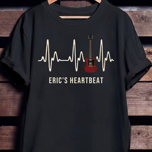 Guitar Heartbeat: Remastered in Full Color. Personalized From Acoustic, Electric To Bass Guitar - The Music Frontiers