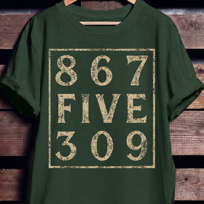 80s Classic 867 5309 T-shirt