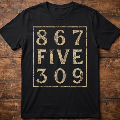 80s Classic 867 5309 T-shirt