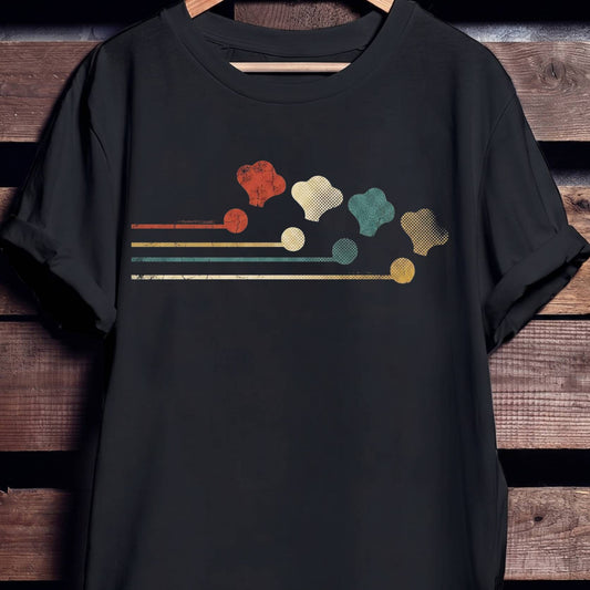 Abstract Bass Guitar Pegs Graphic T-Shirt - Unisex Standard T-Shirt