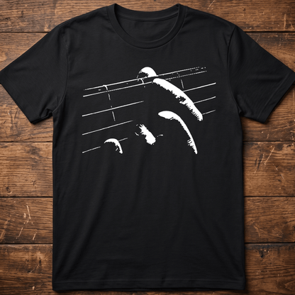 Aesthetic Guitarist Finger Style Tee - The Music Frontiers
