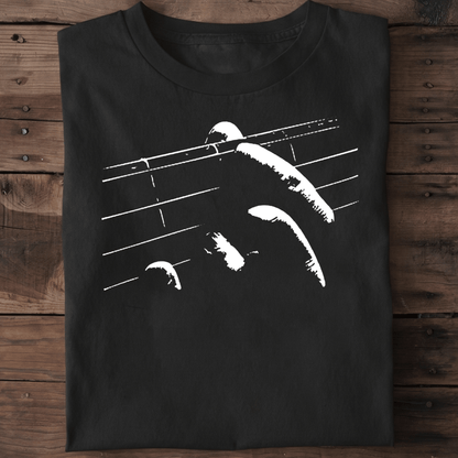 Aesthetic Guitarist Finger Style Tee - The Music Frontiers