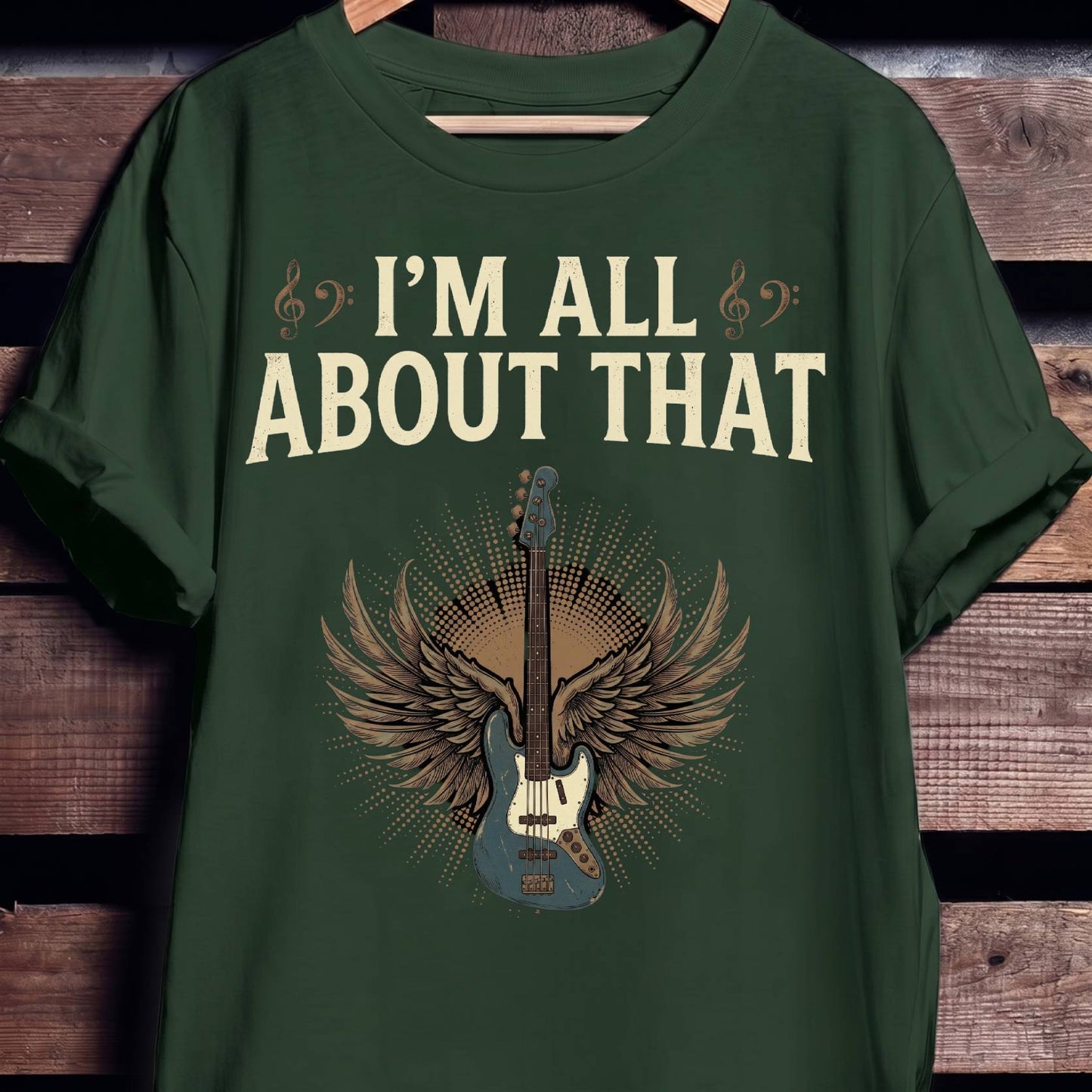 All About That Bass Tee - The Music Frontiers