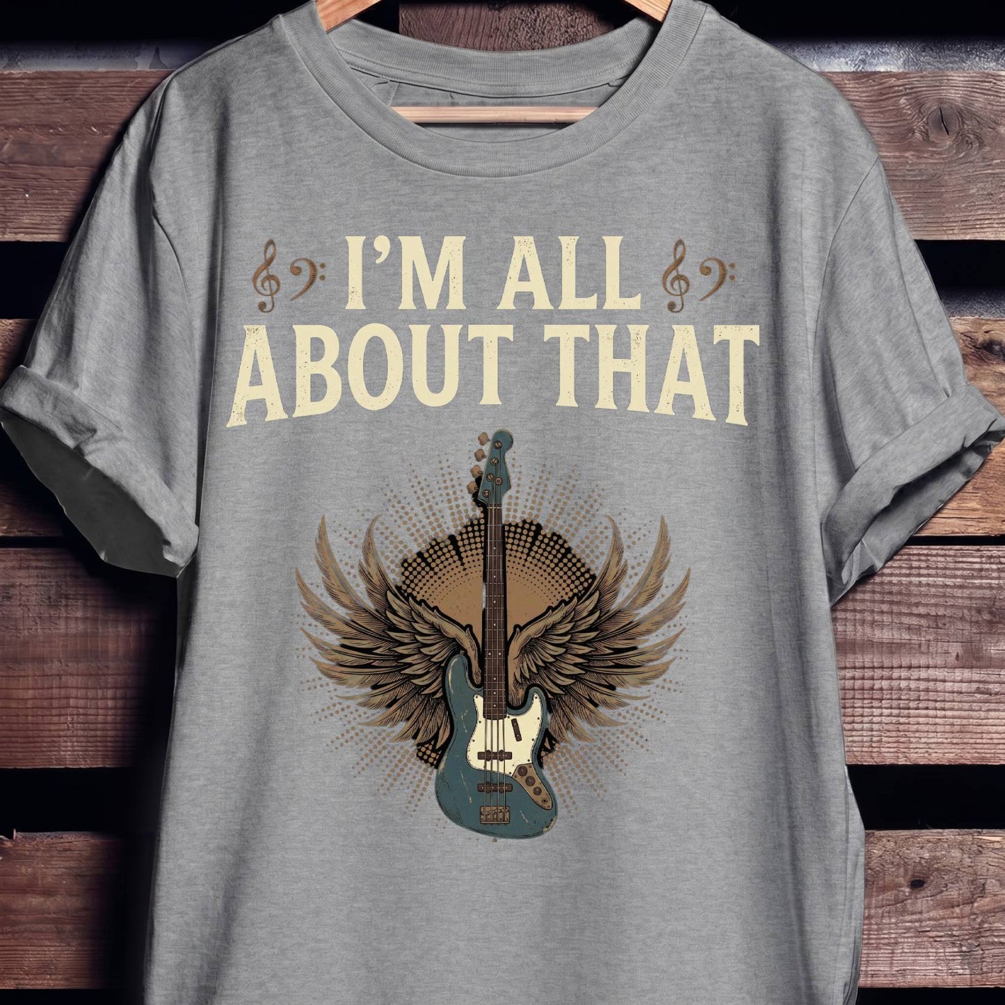 All About That Bass Tee - The Music Frontiers