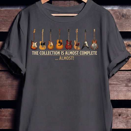 "Almost Complete" Guitar Collection Tee - The Music Frontiers