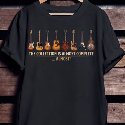"Almost Complete" Guitar Collection Tee - The Music Frontiers