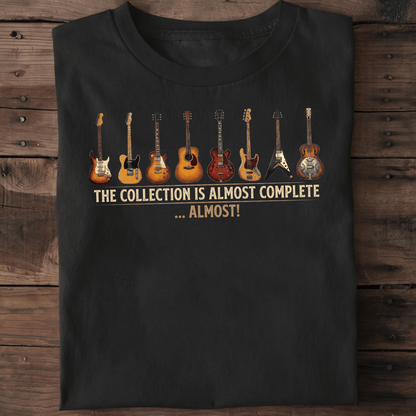 "Almost Complete" Guitar Collection Tee - The Music Frontiers