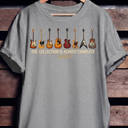 "Almost Complete" Guitar Collection Tee - The Music Frontiers