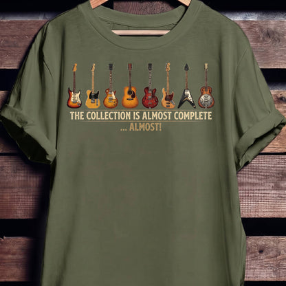 "Almost Complete" Guitar Collection Tee - The Music Frontiers