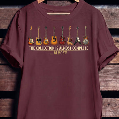 "Almost Complete" Guitar Collection Tee - The Music Frontiers
