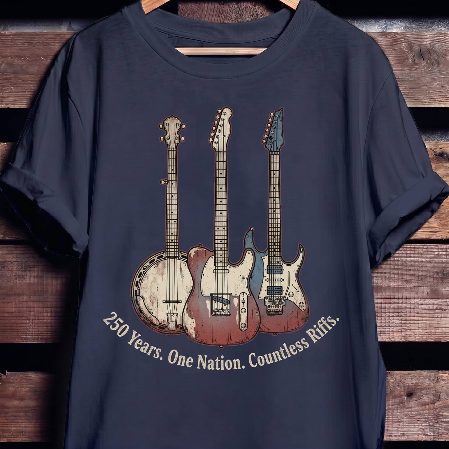 America 250th Countless Riffs Guitars - The Music Frontiers