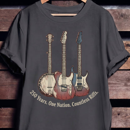 America 250th Countless Riffs Guitars - The Music Frontiers