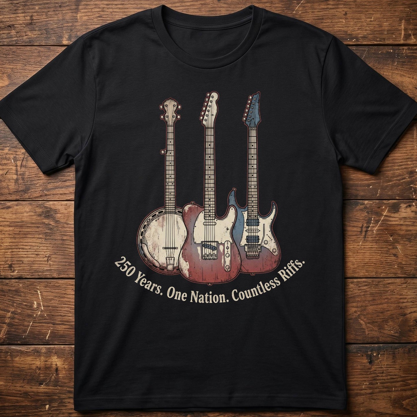 America 250th Countless Riffs Guitars - The Music Frontiers