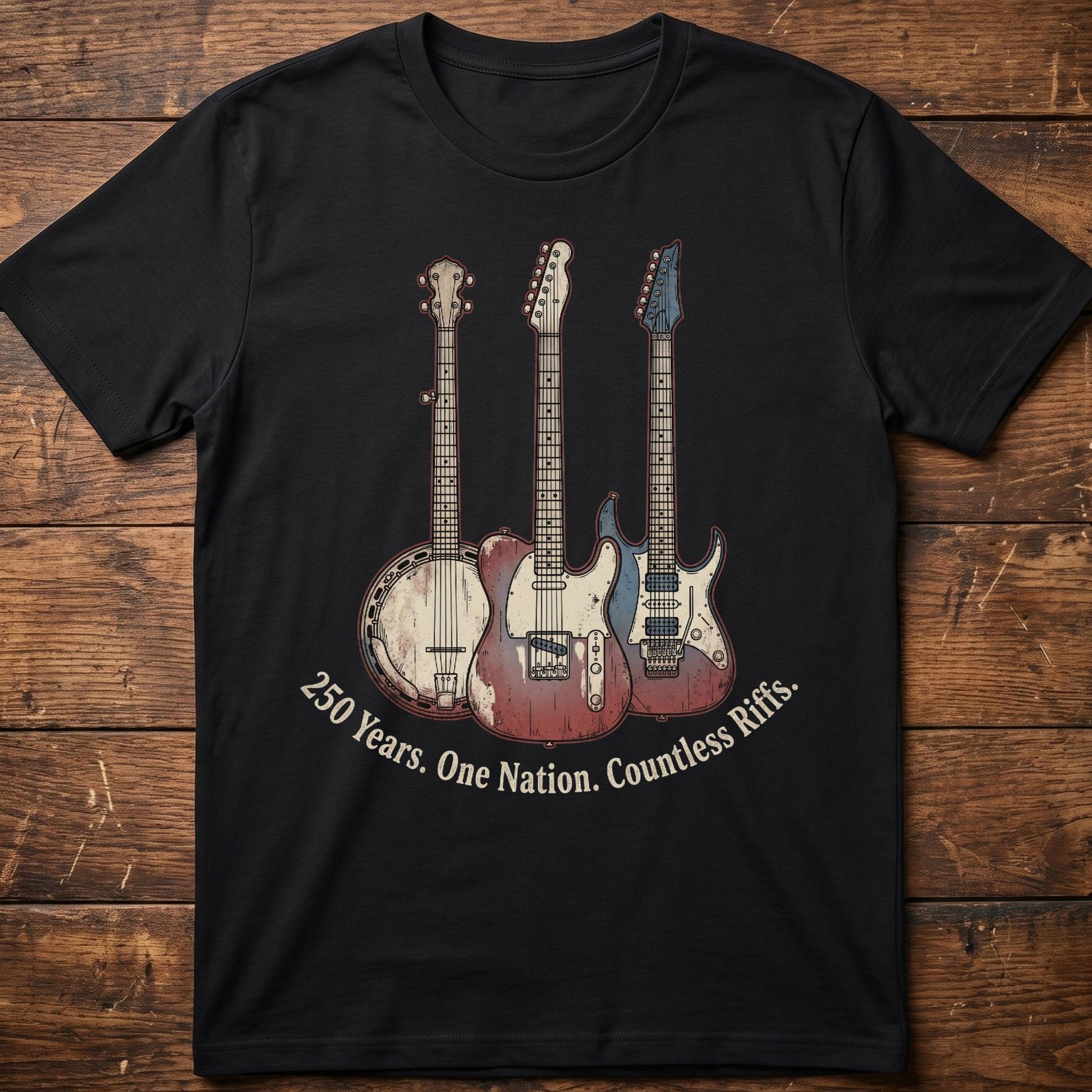 America 250th Countless Riffs Guitars - The Music Frontiers