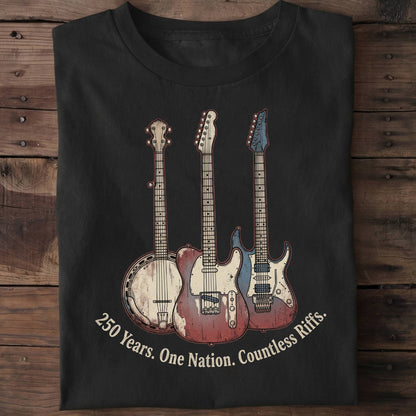 America 250th Countless Riffs Guitars - The Music Frontiers