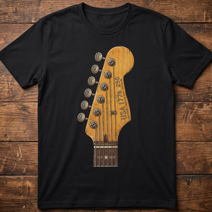 American Milestones Guitar Headstock America 250 - The Music Frontiers