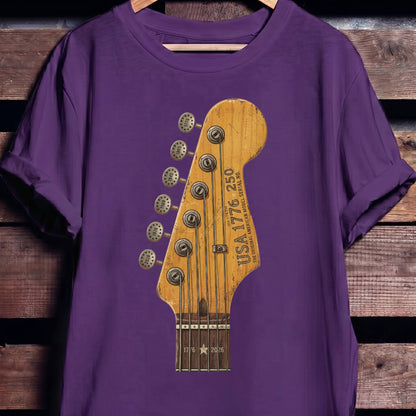 American Milestones Guitar Headstock America 250 - The Music Frontiers