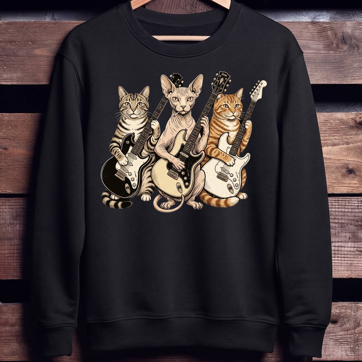 Badass Rock Cat Band