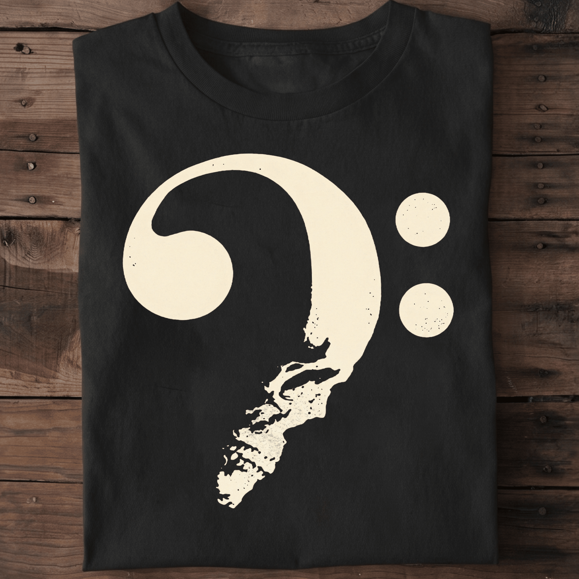 Bass Clef Face Negative Space - The Music Frontiers
