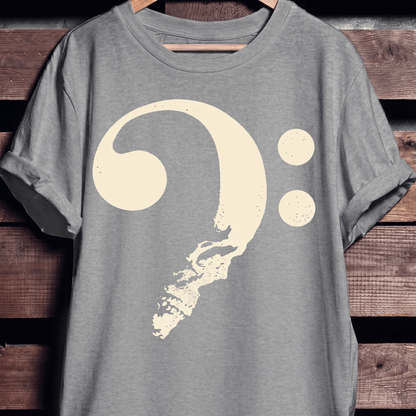Bass Clef Face Negative Space - The Music Frontiers