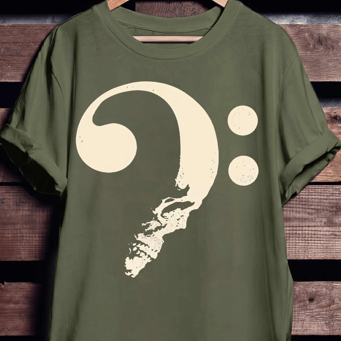 Bass Clef Face Negative Space - The Music Frontiers