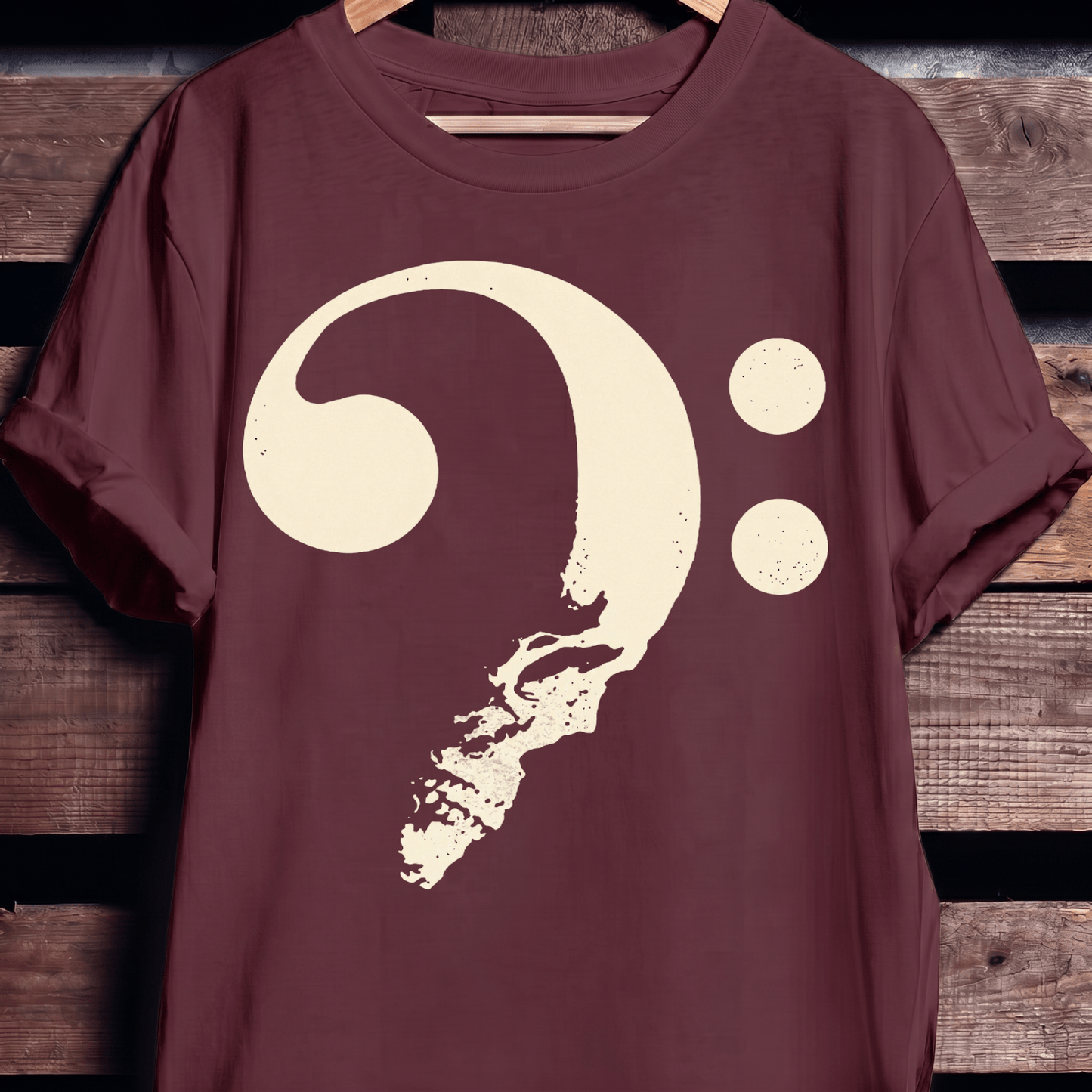 Bass Clef Face Negative Space - The Music Frontiers