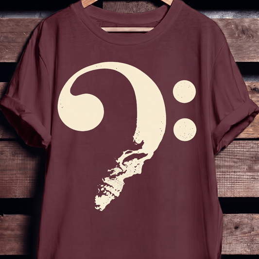 Bass Clef Face Negative Space - The Music Frontiers