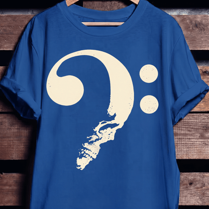 Bass Clef Face Negative Space - The Music Frontiers