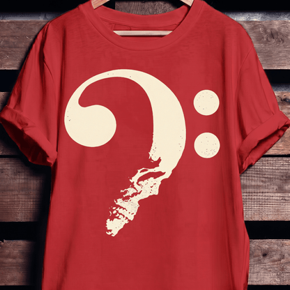 Bass Clef Face Negative Space - The Music Frontiers