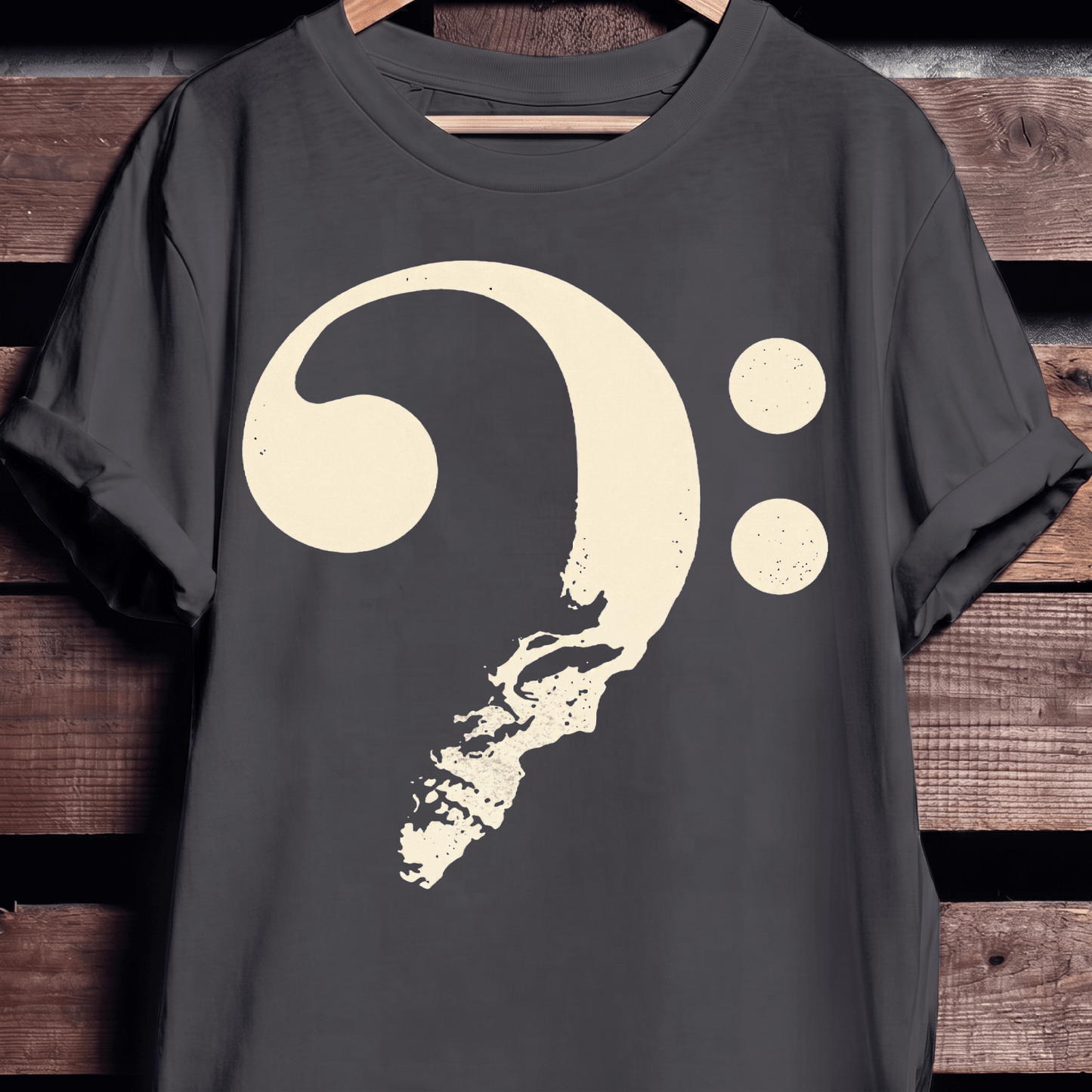 Bass Clef Face Negative Space - The Music Frontiers