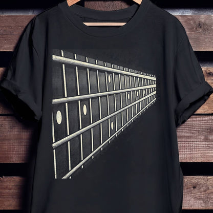 Bass Guitar Neck Graphic Tee - Unisex Standard T-Shirt