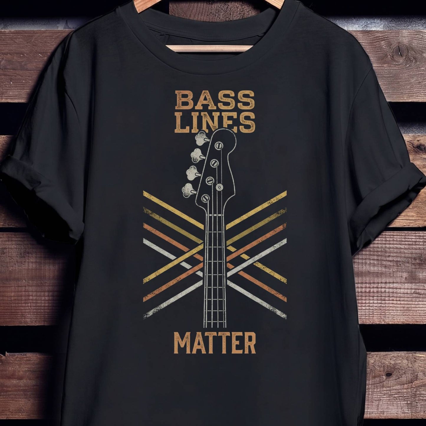 Bass Lines Matter Graphic Tee