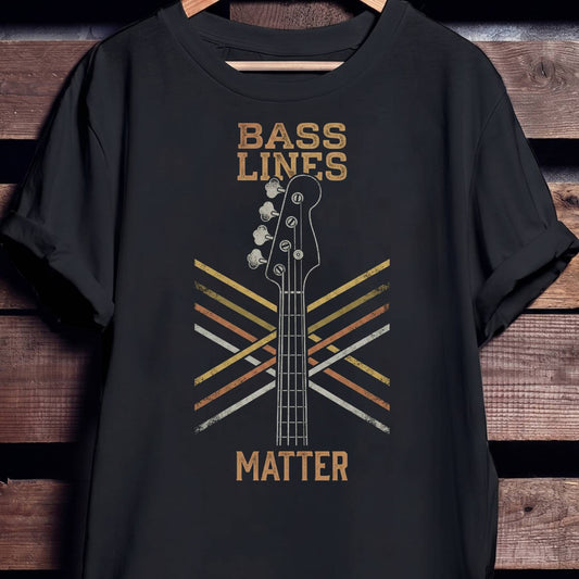 Bass Lines Matter Graphic Tee