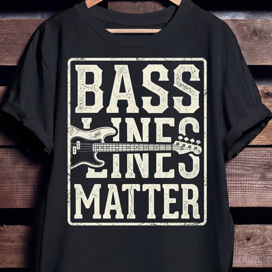 Bass Lines Matter T-Shirt
