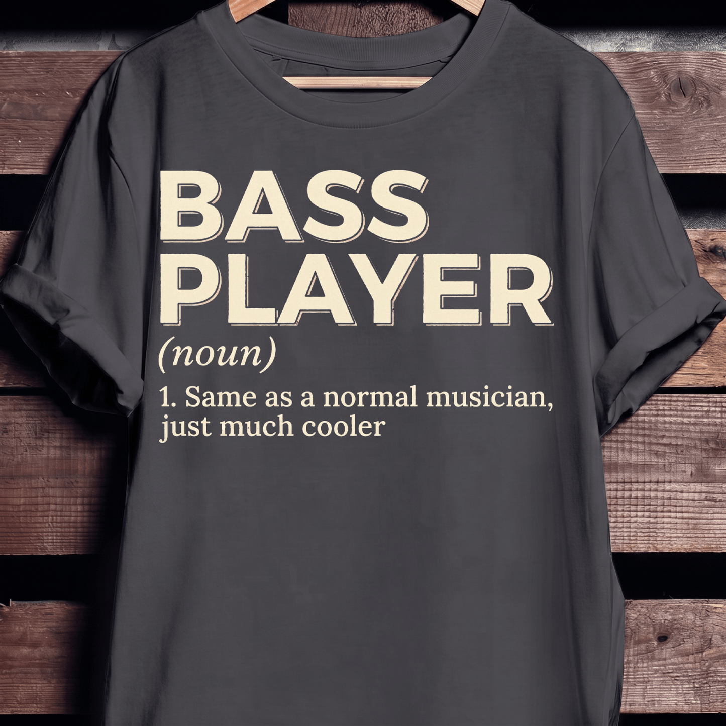 Bass Player Much Cooler Tee - The Music Frontiers