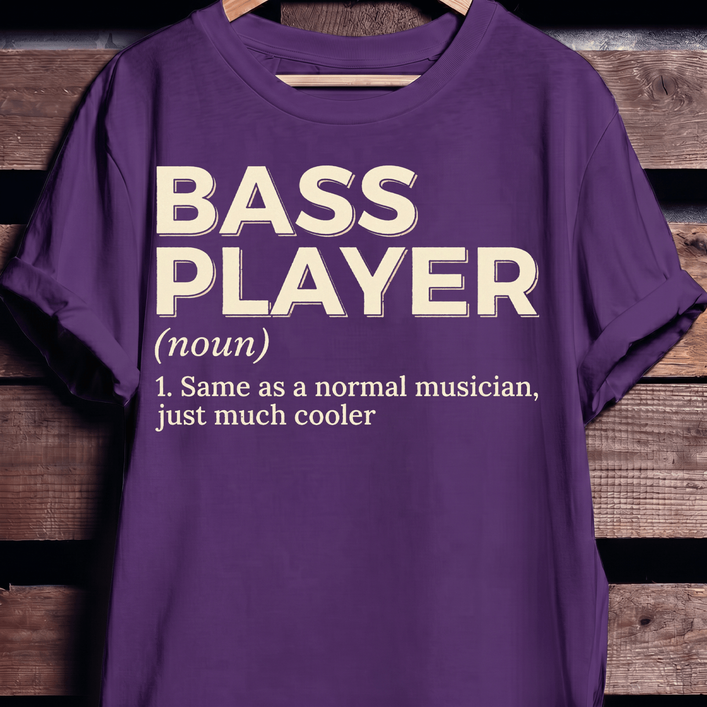 Bass Player Much Cooler Tee - The Music Frontiers