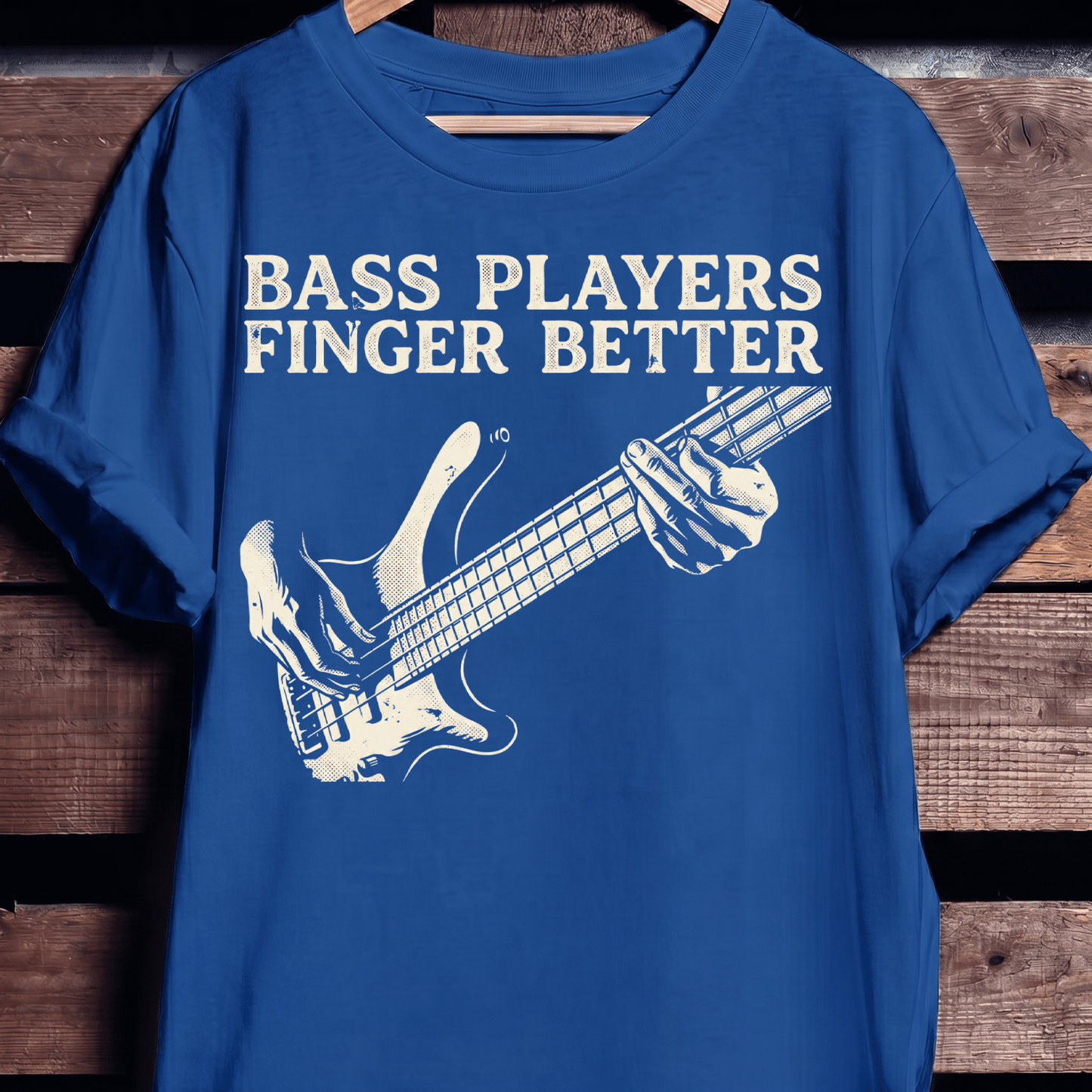 Bass Players Finger Better Tee - The Music Frontiers
