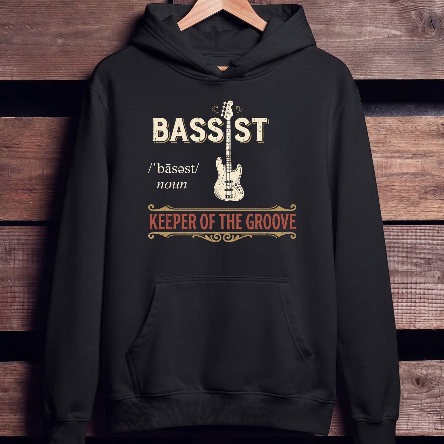 Bassist Keeper Of The Groove - Unisex Standard Hoodie
