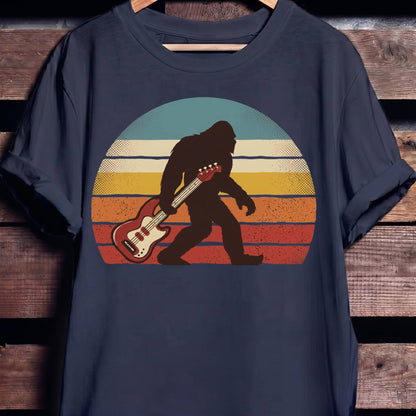 Bigfoot Bass Player Graphic Tee - The Music Frontiers