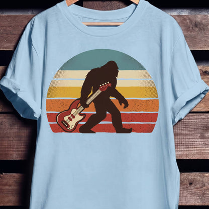 Bigfoot Bass Player Graphic Tee - The Music Frontiers